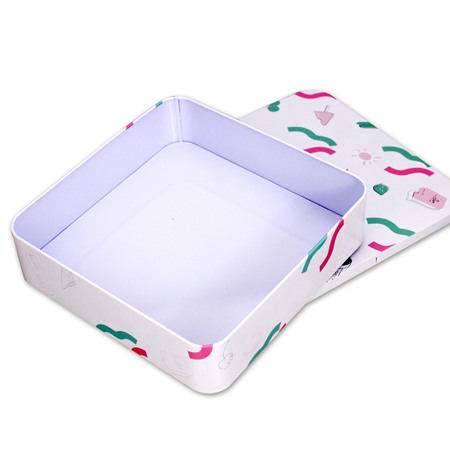 Colorful Festival Gift Custom Metal Can